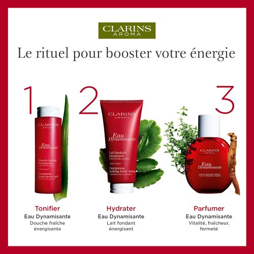 CLARINS-Eau Dynamisante Energizing fresh shower Cleanses